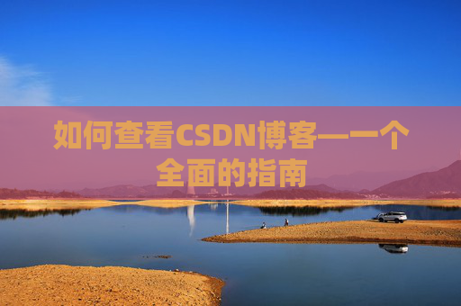 如何查看CSDN博客—一个全面的指南